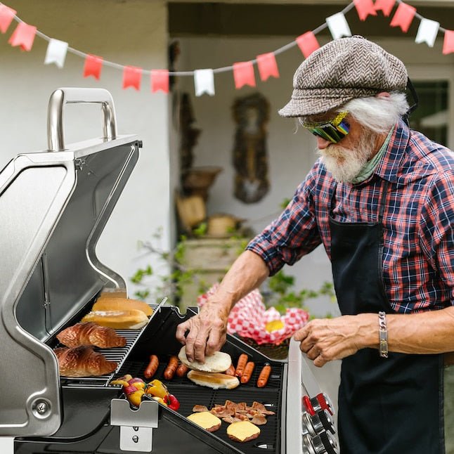 5 - Burner Gas Grill with Side Burner - From Where - 
