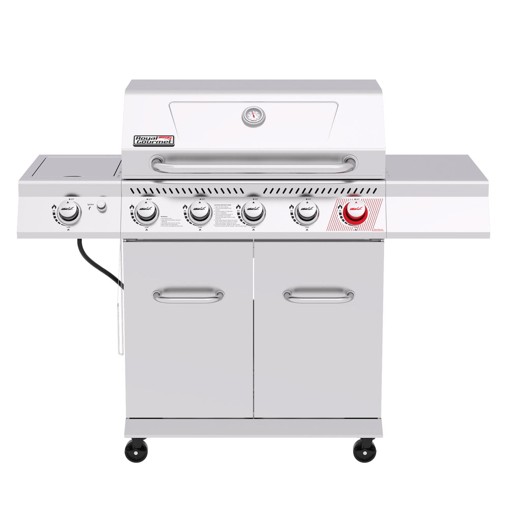 5 - Burner Gas Grill with Side Burner - From Where - 