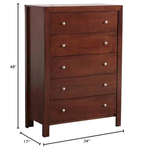 5 Drawer Chest in Cherry - From Where - 