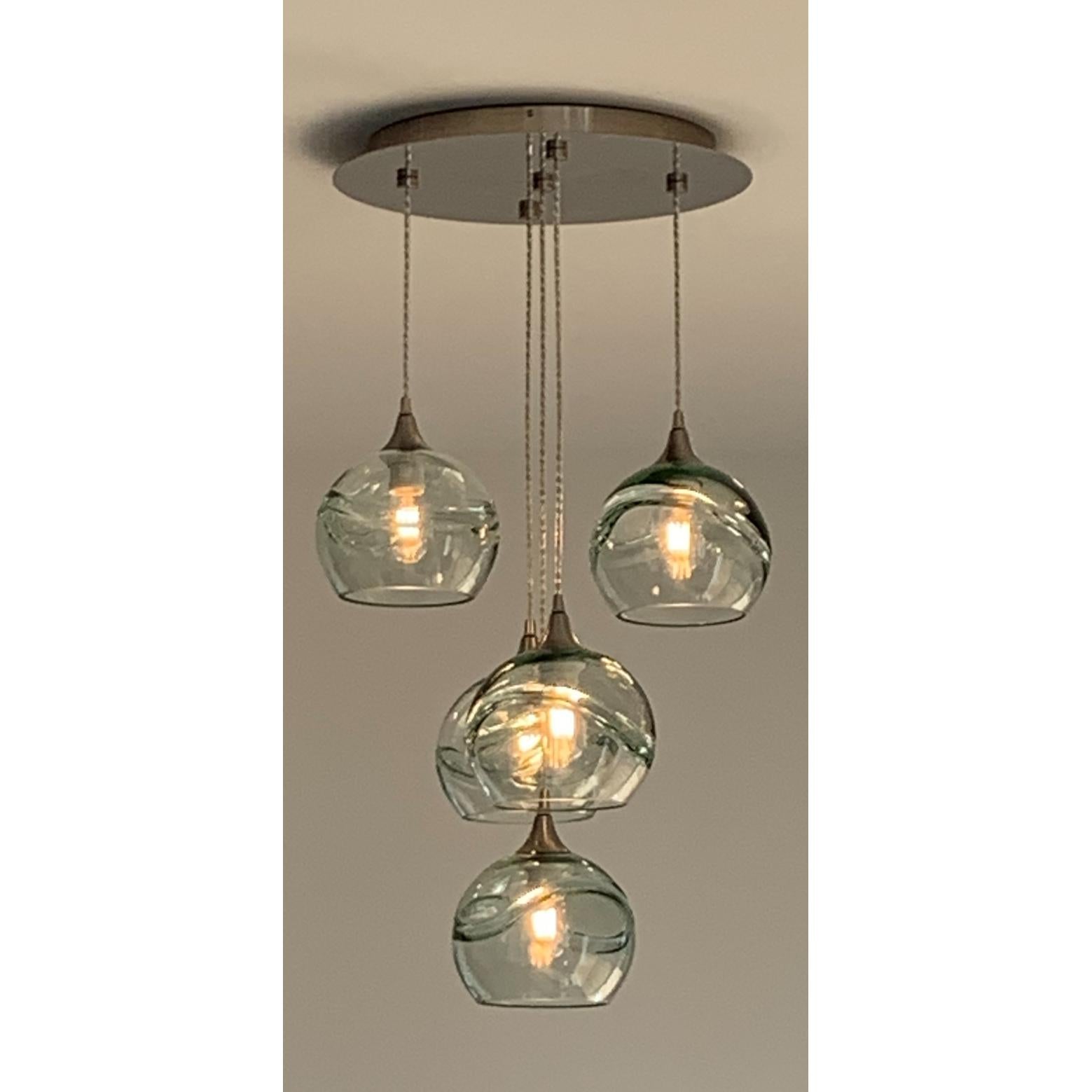 5 Pendant Cascade Chandelier - From Where - 