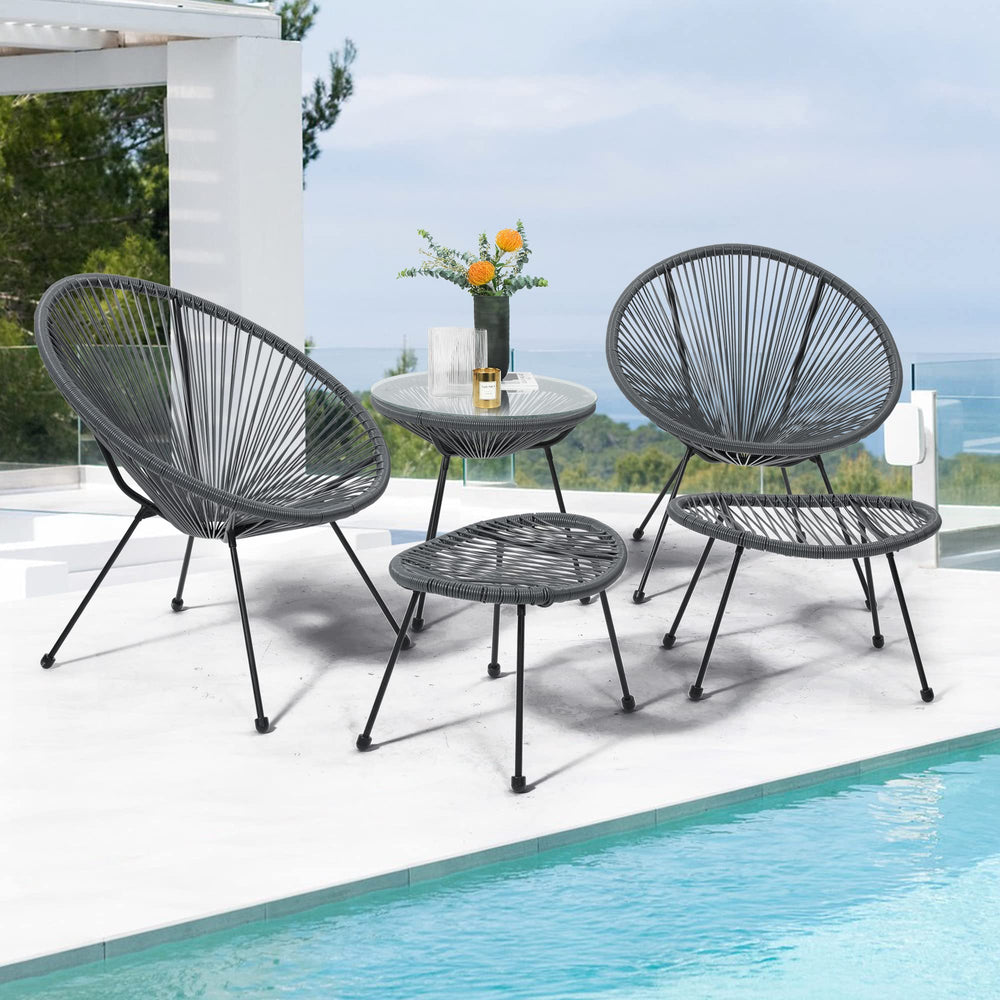 5 Piece Acapulco Chair Set - From Where - 