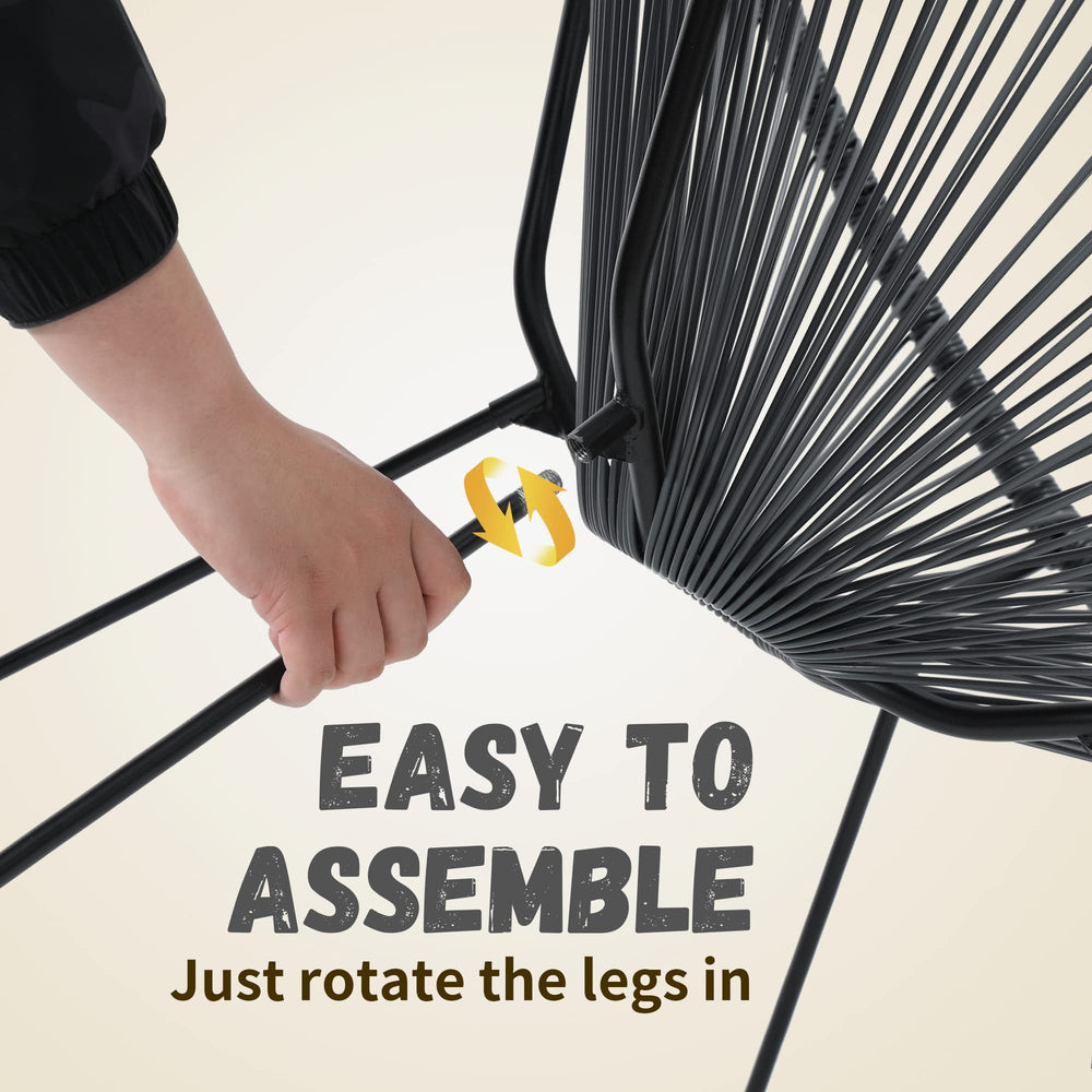 5 Piece Acapulco Chair Set - From Where - 