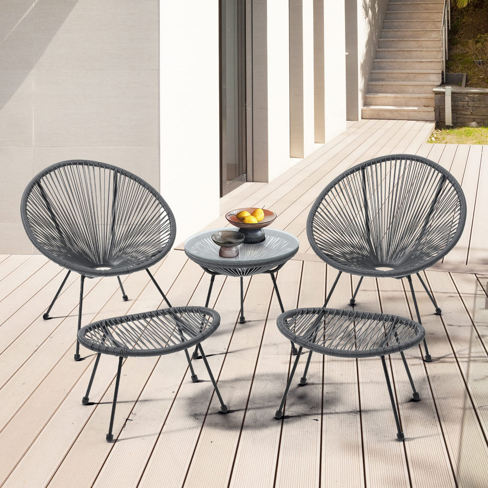 5 Piece Acapulco Chair Set - From Where - 