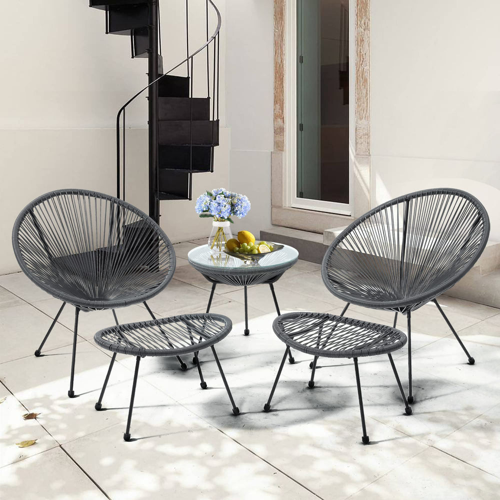 5 Piece Acapulco Chair Set - From Where - 