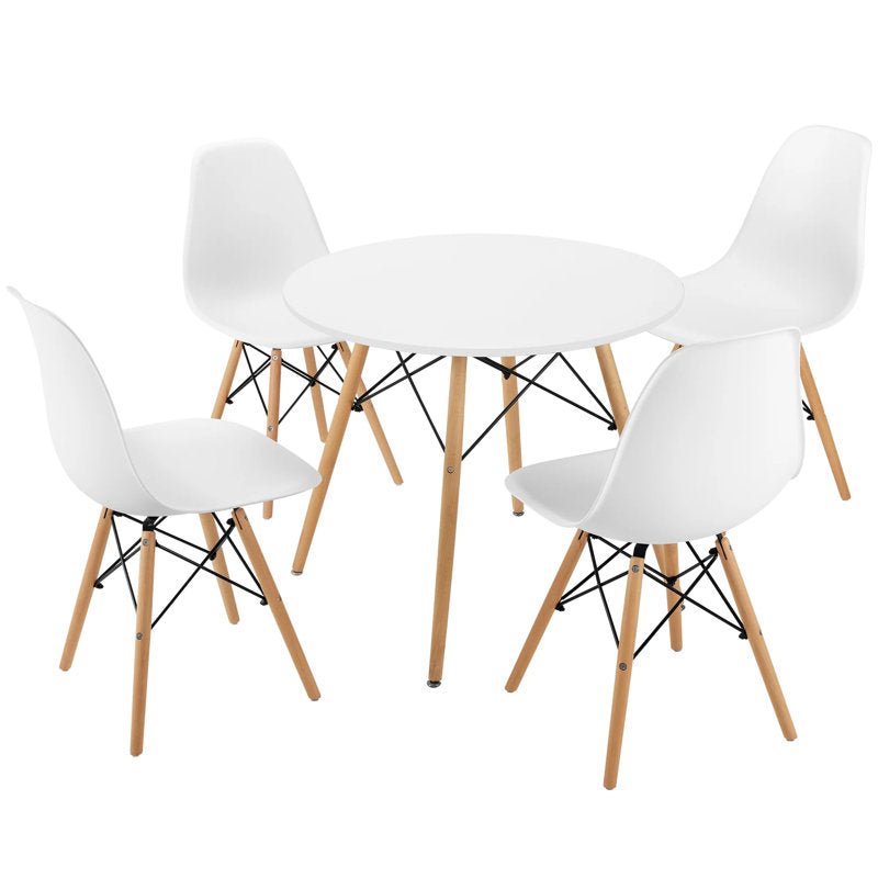 5 - Piece Dining Table And Chair Set - From Where - 