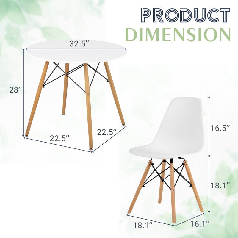 5 - Piece Dining Table And Chair Set - From Where - 