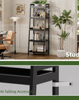 5 Tier Ladder Bookcase - From Where Finds - 