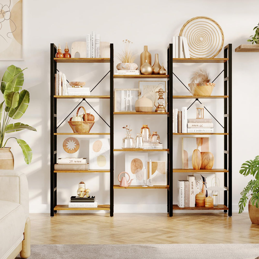 5 - Tier Open Display Bookshelf - From Where - 