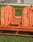 50" Eastern Red Cedar Glider - From Where - 