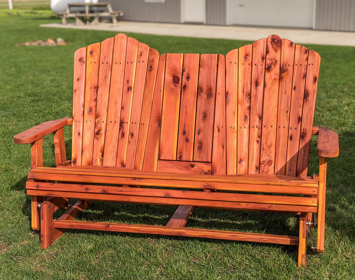50" Eastern Red Cedar Glider - From Where - 