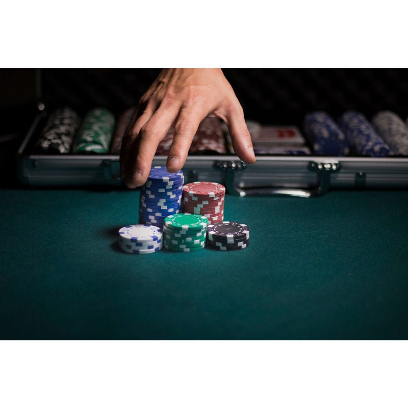 500 - Piece Poker Chips and Accessory Set - From Where - 
