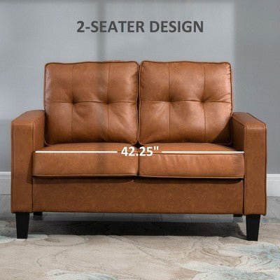 51" Modern Loveseat Sofa - From Where - 