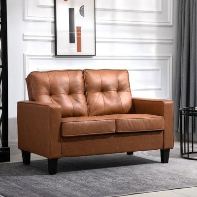 51" Modern Loveseat Sofa - From Where - 