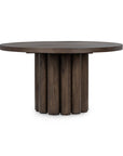 Tiber Solid Wood Round Dining Table