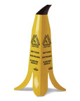 Yellow Banana Wet Floor Cone