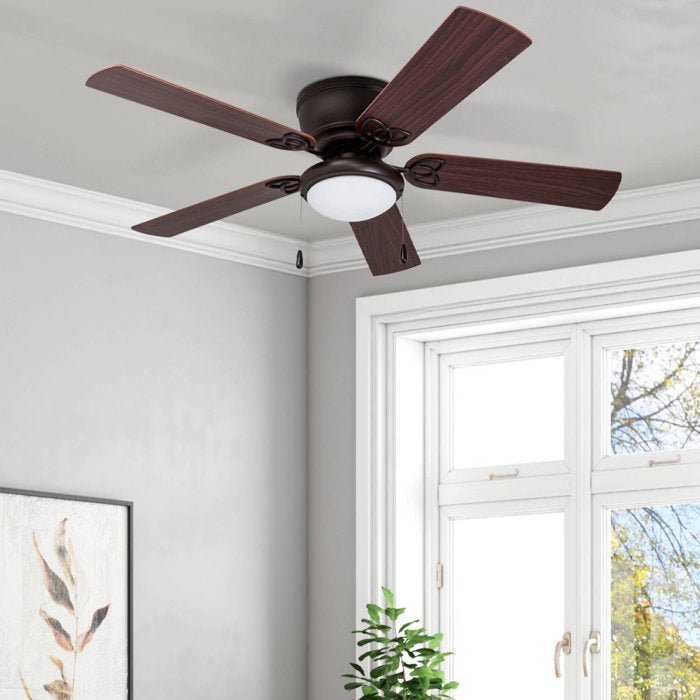 52'' Ceiling Fan with Light Kit - From Where - 