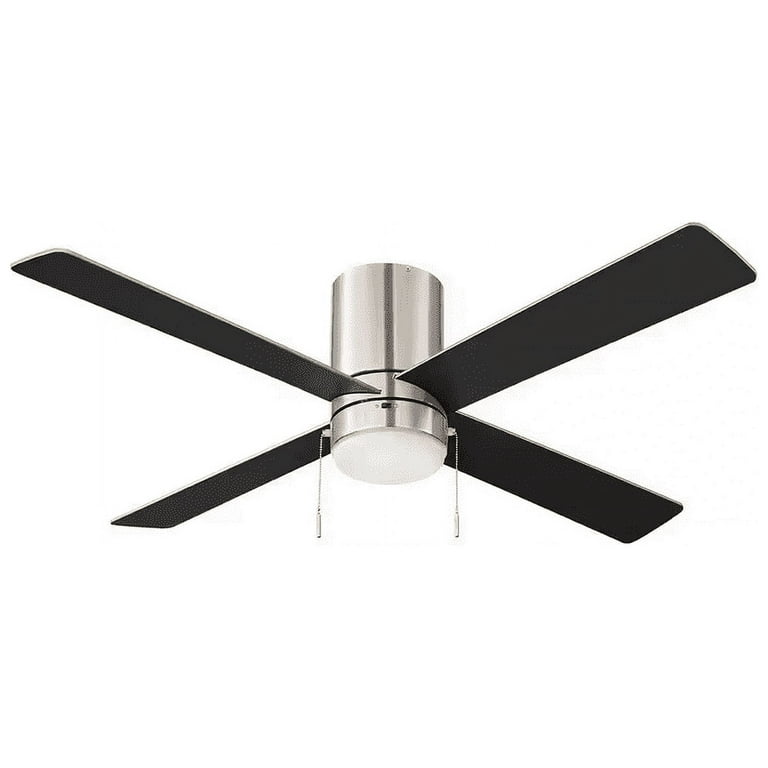 52 in. Integrated LED Hugger Ceiling Fan - From Where - 