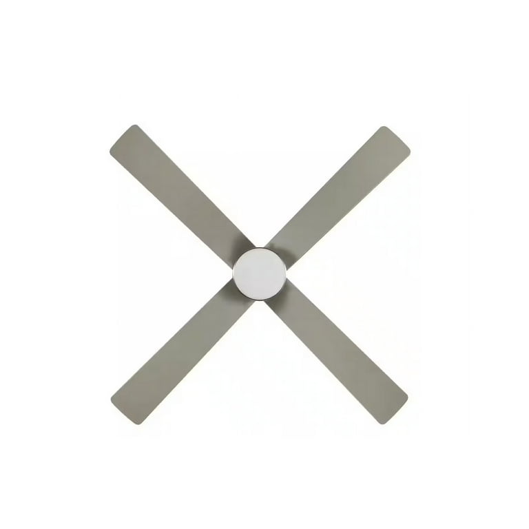 52 in. Integrated LED Hugger Ceiling Fan - From Where - 