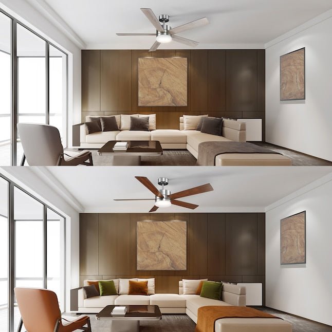 52 - in Smart Ceiling Fan with Light and Remote - From Where - 