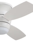 52 - in White Flush Mount Ceiling Fan - From Where - 