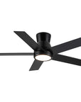 52" Integrated LED Flush Mount Ceiling Fan - From Where - 