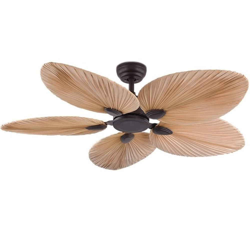 52" Palm Ceiling Fan Light - From Where - 