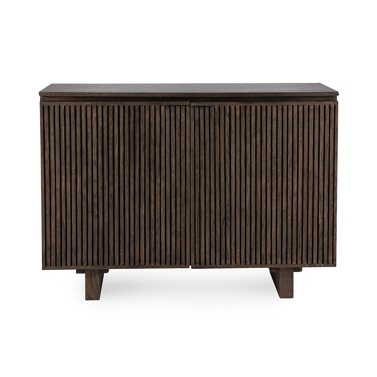 Roya Solid Wood 2Dr Cabinet - Toasted Brown