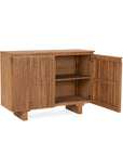 Roya Solid Wood 2 Drawer Cabinet