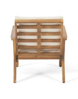 Sasha Acacia Wood Club Chairs (Set of 2)