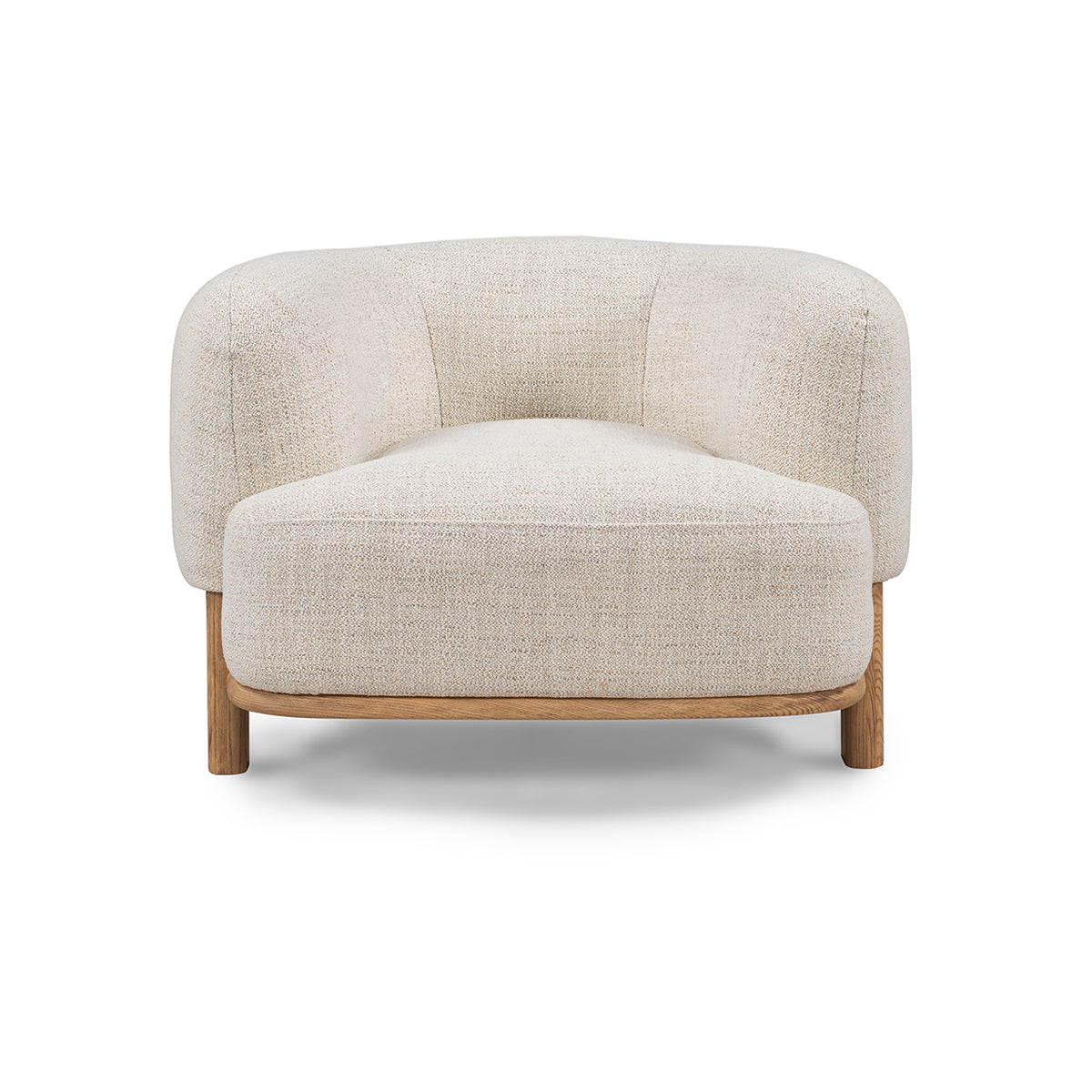 Pasadena Upholstered Accent Chair - Natural