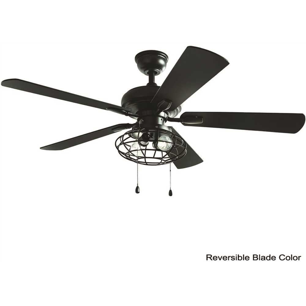 54 in. LED Brushed Nickel Ceiling Fan - From Where - 