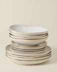 Eivissa 12-Piece Dinnerware Set with Soup/Pasta Bowl