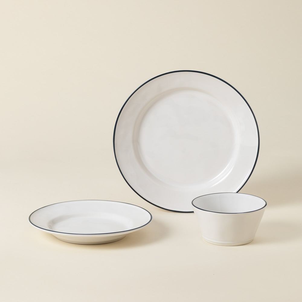Beja 12-Piece Dinnerware Set with Cereal Bowl