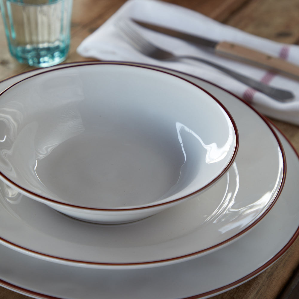 Beja 12-Piece Dinnerware Set with Pasta Bowl