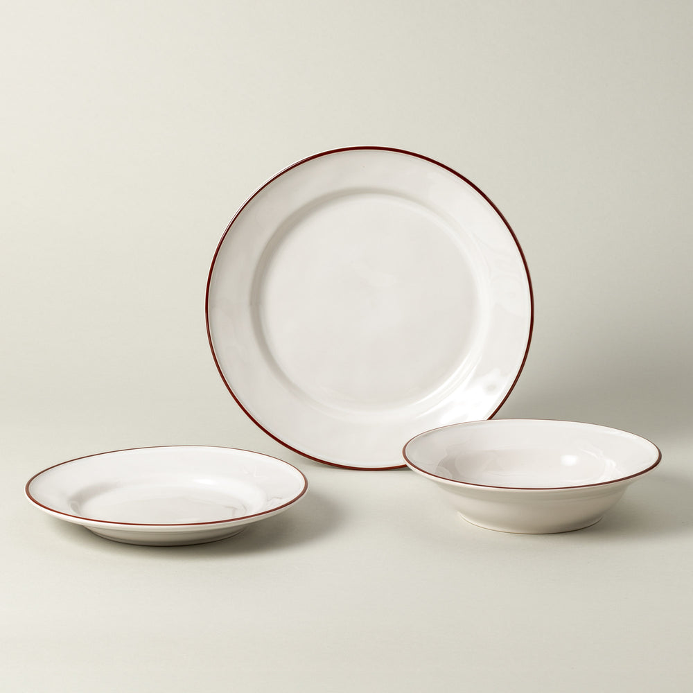 Beja 12-Piece Dinnerware Set with Pasta Bowl