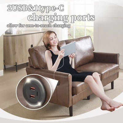 56.3" Modern Loveseat - From Where - 
