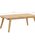 Solid Acacia Wood Coffee Table