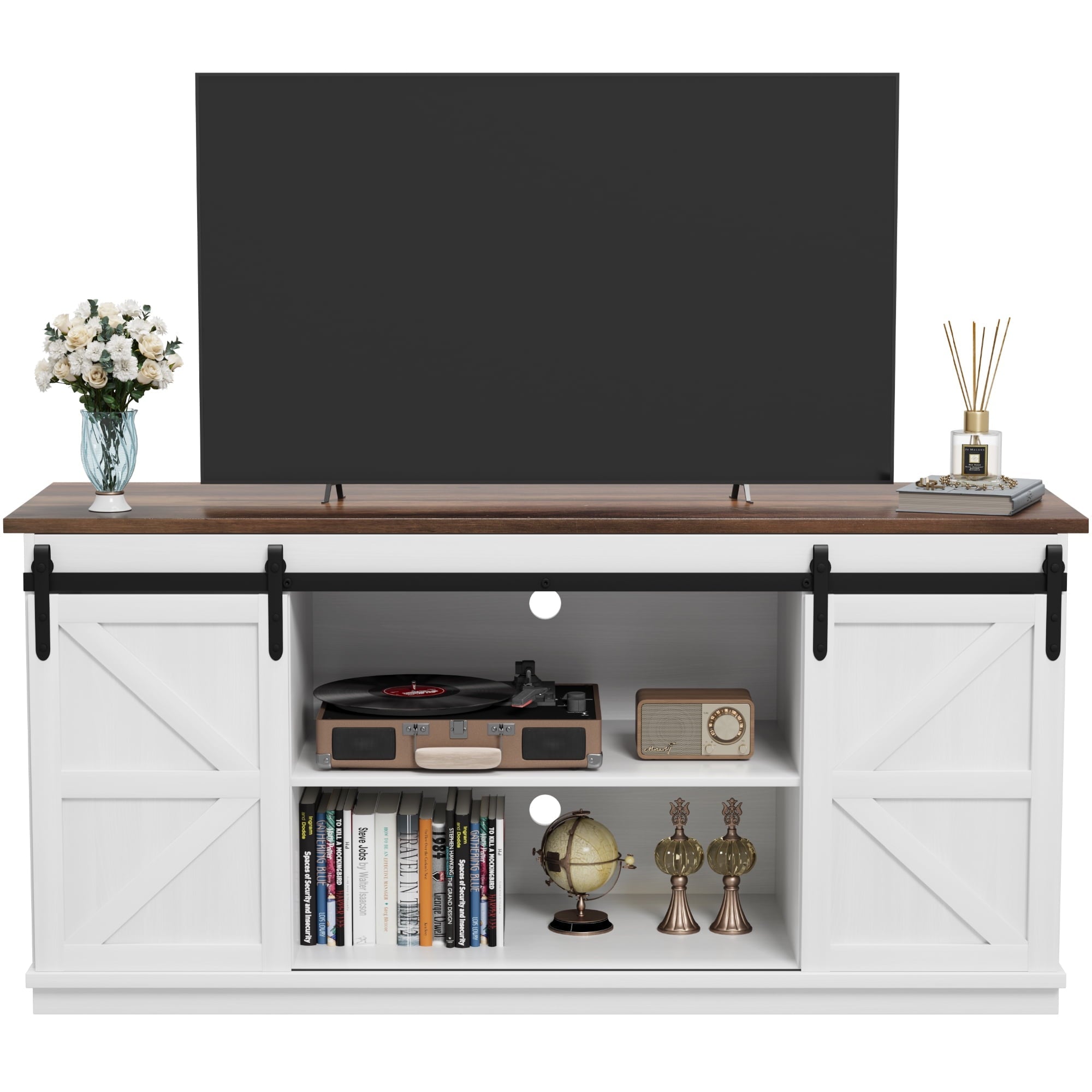 58 - Inch Farmhouse TV Stand - From Where - 