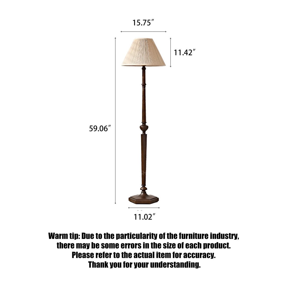 59.06" Standard Floor Lamp - From Where - 