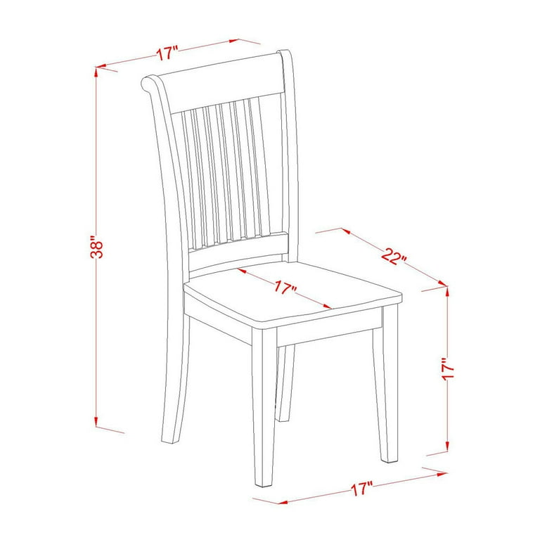 https://www.walmart.com/ip/East-West-Furniture-Avon-5-piece-Wood-Table-and-Dining-Chairs-in-Saddle-Brown/460857123