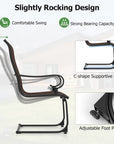 C-Spring Patio Dining Chairs (Set of 4)