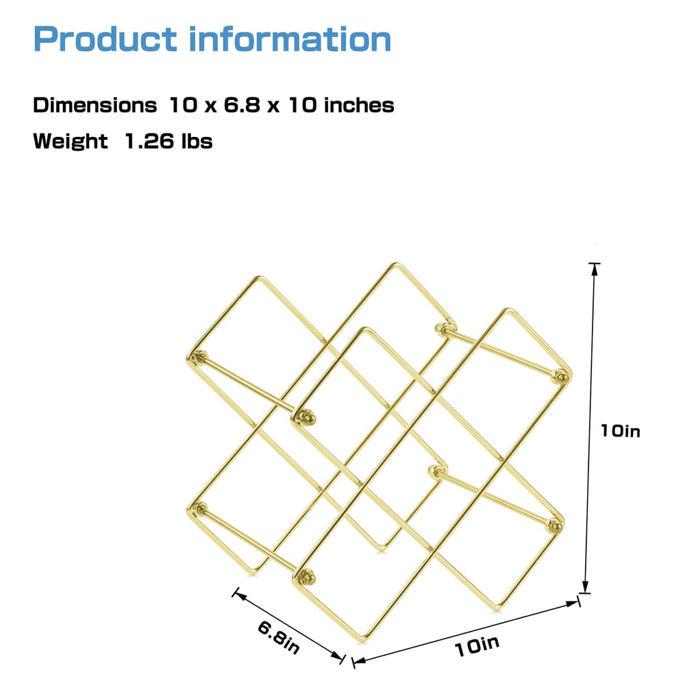 6 - Bottle Countertop Wine Rack - From Where - 