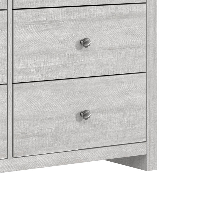 6 Drawers Double Dresser - From Where - 