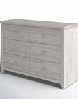 6 Drawers Double Dresser - From Where - 