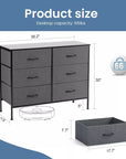 6 Drawers Dresser For Bedroom - From Where - 