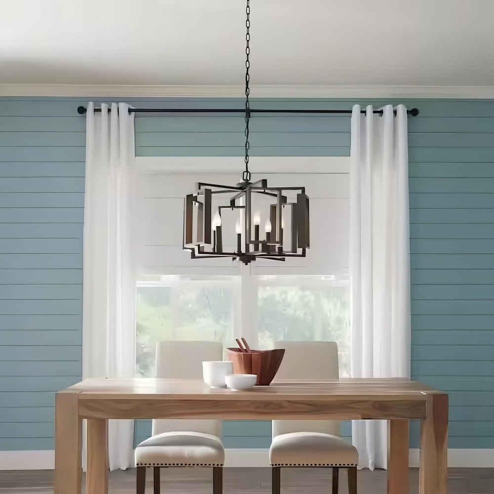 6 Light Espresso Ventilated Shelf Kit - From Where - 