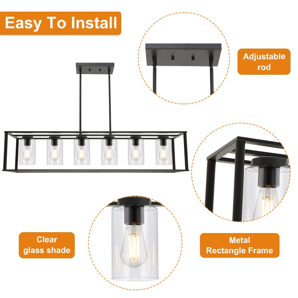 6 - Light Industrial Kitchen Chandeliers - From Where Finds - 