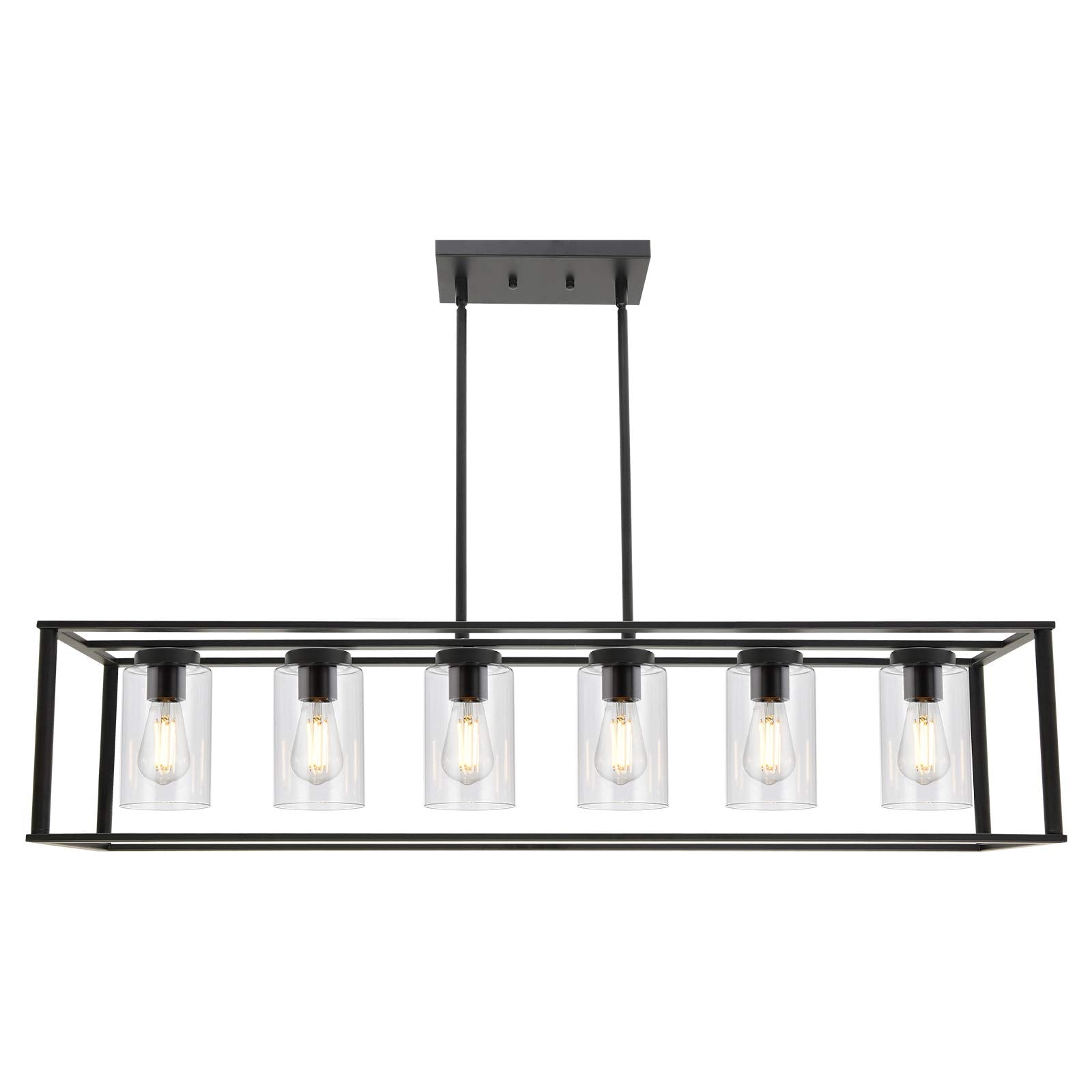 6 - Light Industrial Kitchen Chandeliers - From Where Finds - 