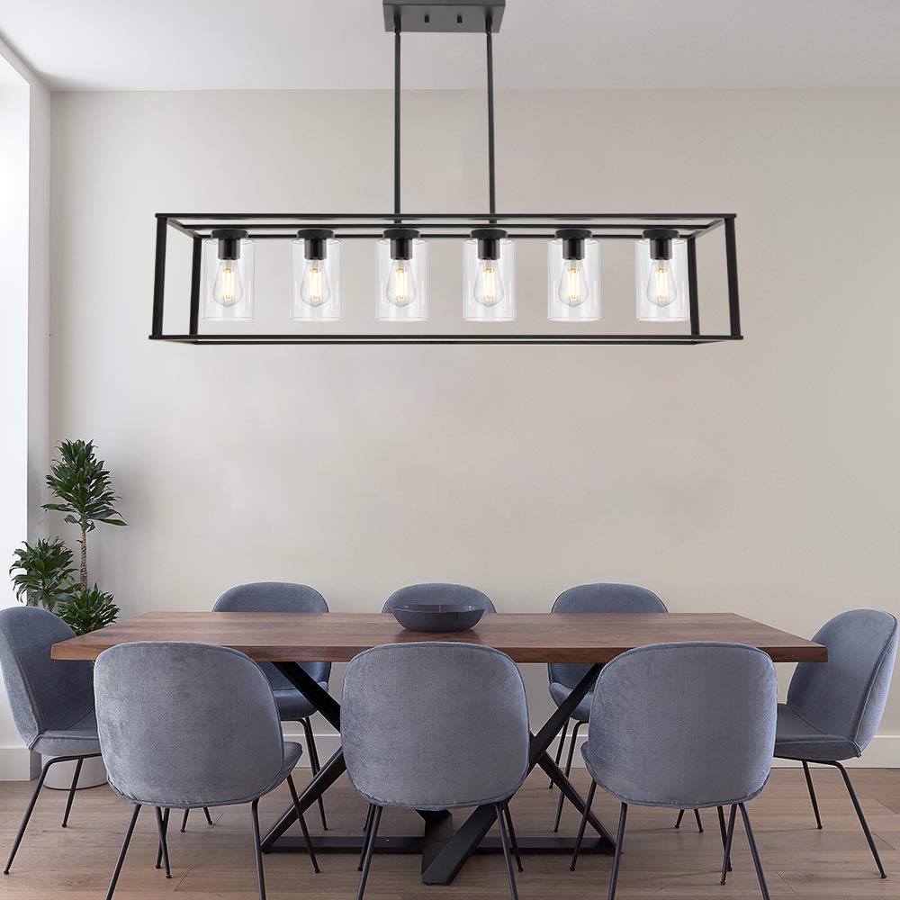 6 - Light Industrial Kitchen Chandeliers - From Where Finds - 