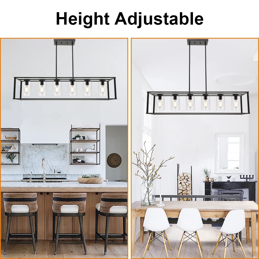 6 - Light Industrial Kitchen Chandeliers - From Where Finds - 